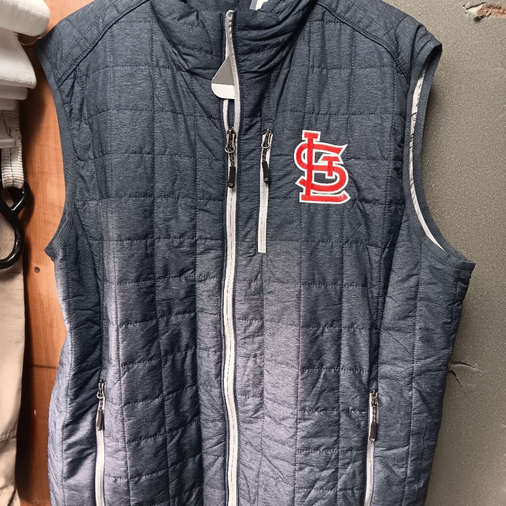 St. Louis Cardinals Cutter & Buck Puffer Vest